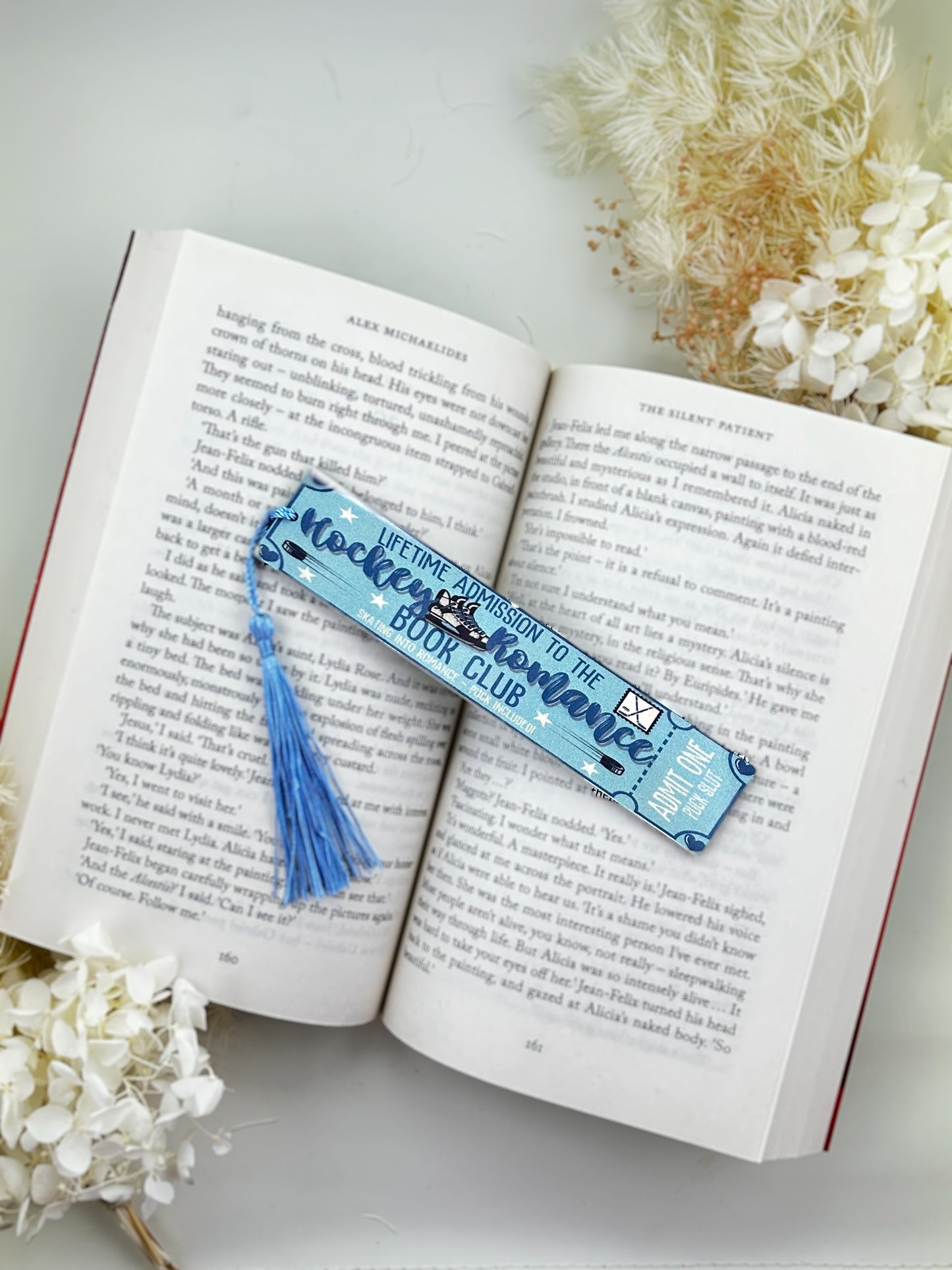 Hockey Romance Bookmark