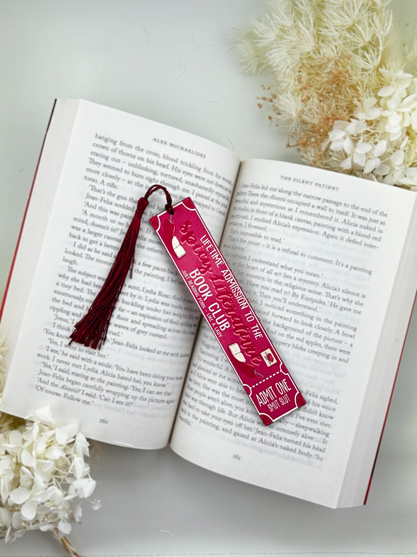 Spicy Literature Bookmark