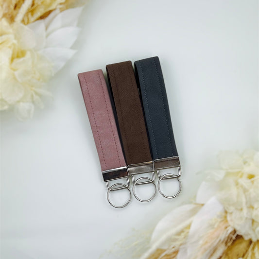 Pleather Keychain